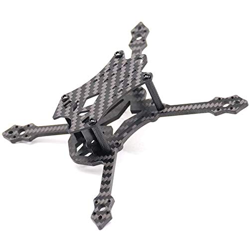 TCMMRC BlackBird 140MM Carbon Fiber FPV Racing Drone Frame - Lightweight Unibody Design for High-Speed Drone Racing | Perfect for FPV Freestyle & Competitive Drone Racing