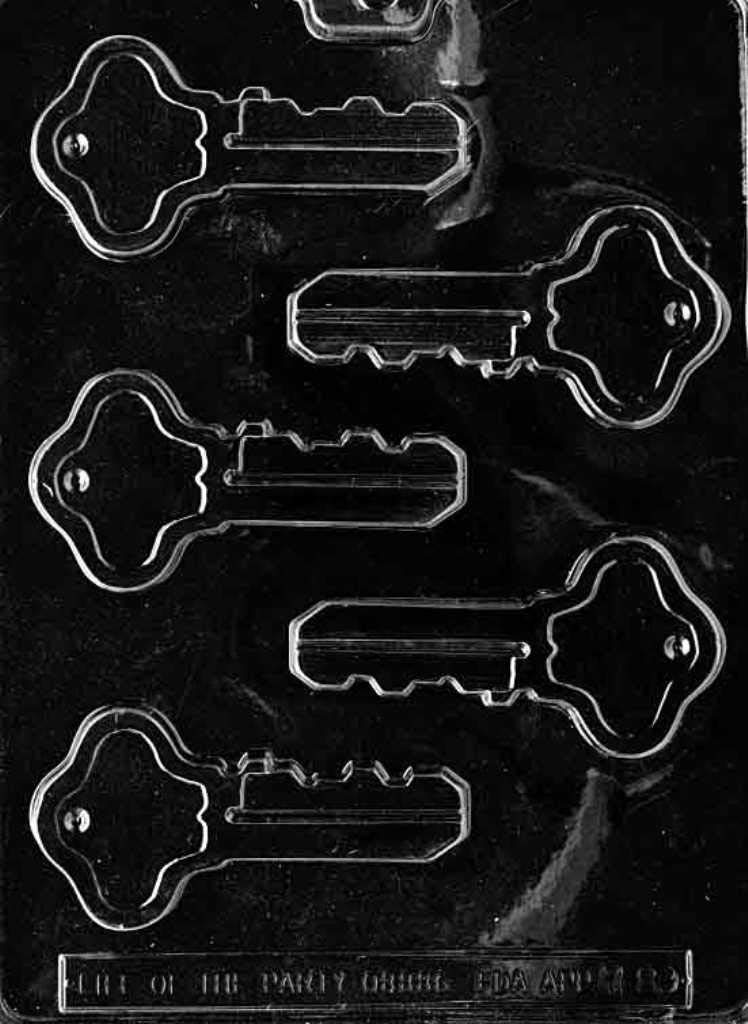 Premium Chocolate Candy Mold for Cupcakes - Dress My Cupcake Keys Design - Perfect for Baking, Candy Making, Party Decorations & DIY Dessert Crafts