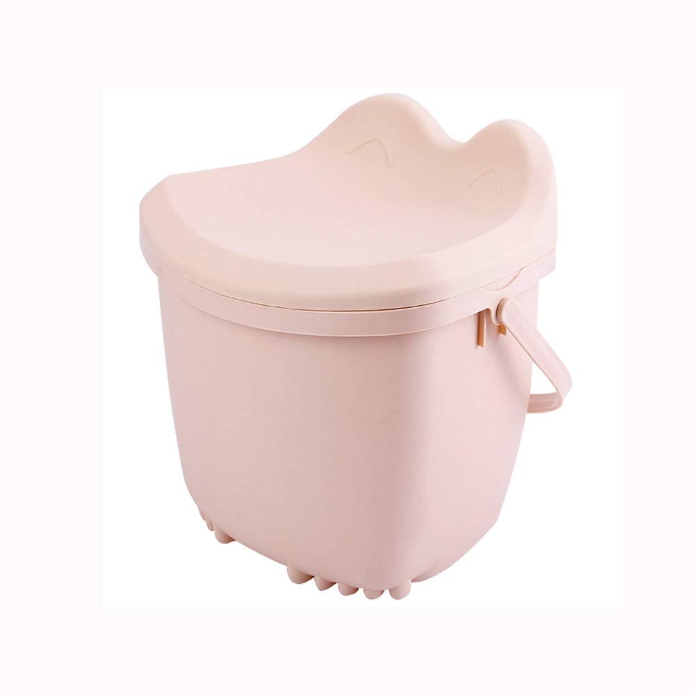 GANFANREN Multifunctional Storage Stool - Foldable Seat with Storage for Kids & Adults, Creative Household Organizer for Living Room, Bedroom, Nursery - Perfect Baby Step Stool & Toy Storage Bin