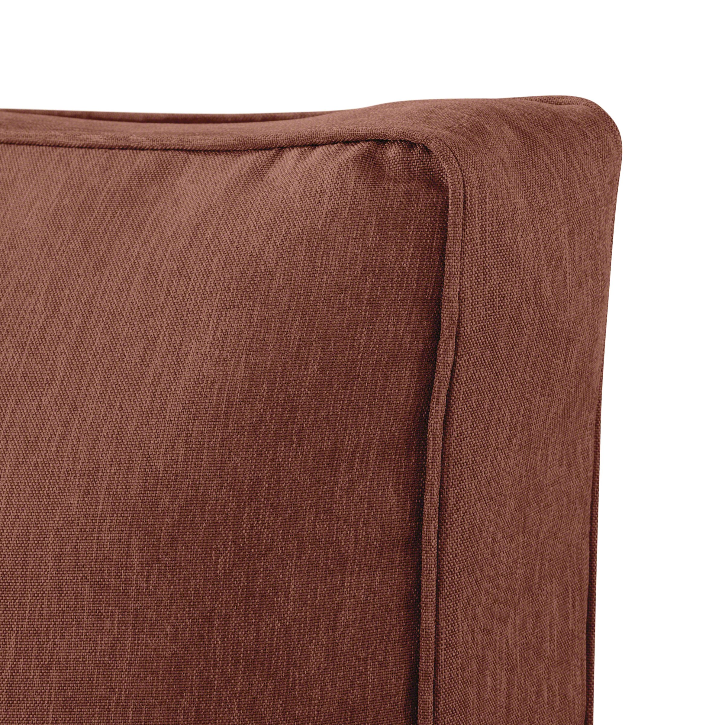 Classic Accessories Montlake Patio FadeSafe Seat Cushion Slip Cover - Henna, 25