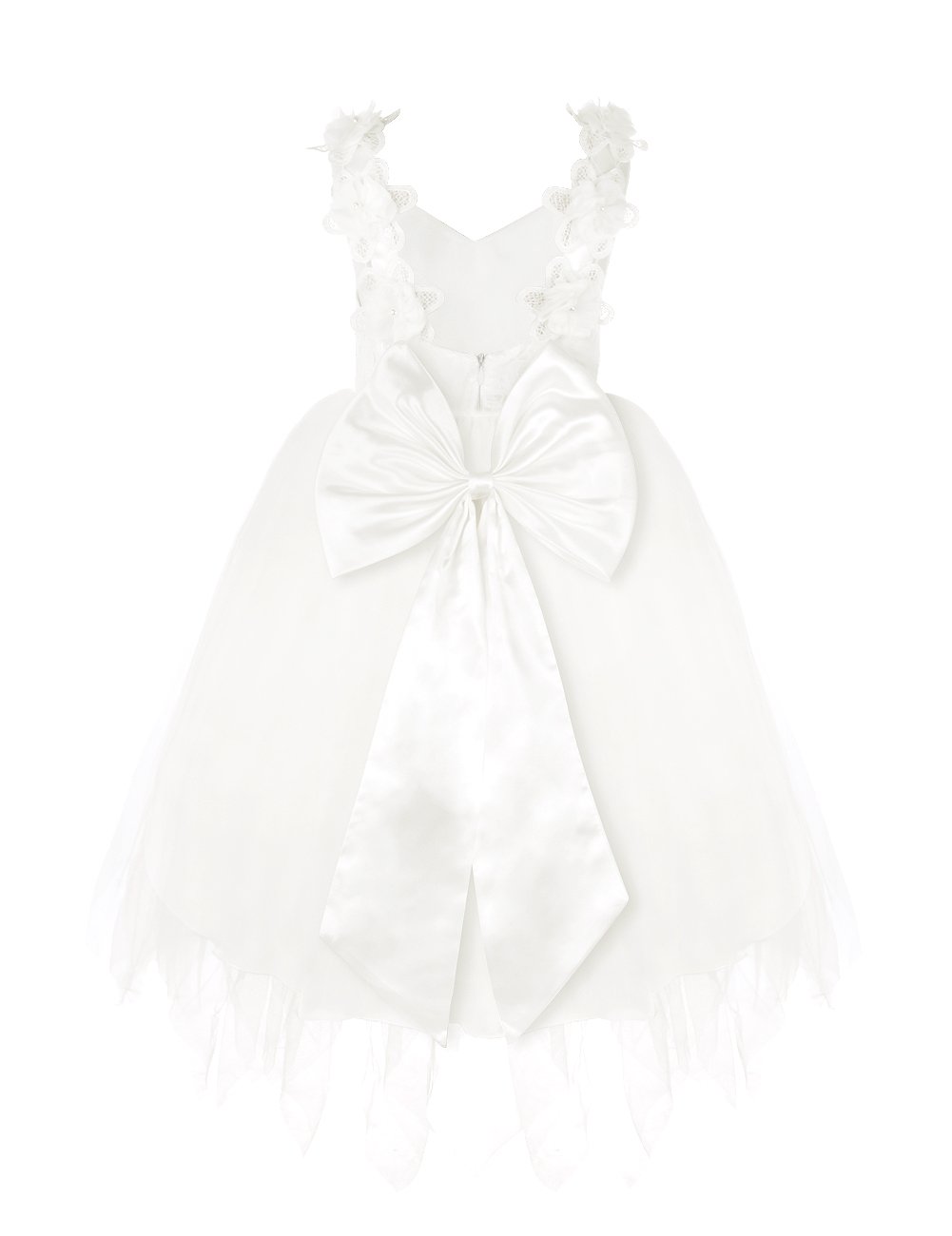 Vintage Flower Girl Dress for Kids - Elegant Tutu Ball Gown Princess Party Dress for Weddings, Bridesmaids & Special Occasions | Perfect for Birthday Parties, Pageants & Photo Shoots