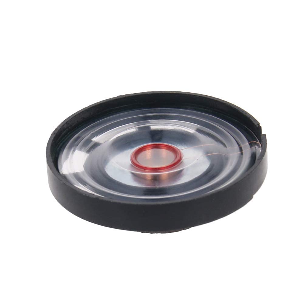 Fielect 10Pcs 29mm Round DIY Magnetic Speaker 0.25W 8 Ohm Internal Magnet Loudspeaker Replacement - Perfect for Mini Audio Projects, DIY Electronics, and Speaker Repair
