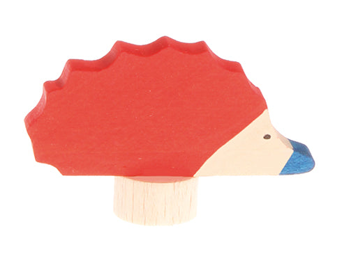 Grimm's Wooden Birthday Ring Decoration - Adorable Hedgehog Design for Kids' Party & Nursery Decor | Perfect for Birthday Celebrations & Baby Showers