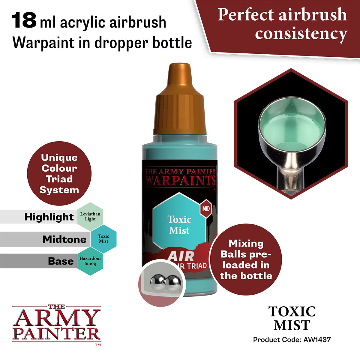 Warpaints Air: Non-Toxic Cooling Mist Spray for Face & Body | Perfect for Gym, Yoga & Outdoor Activities