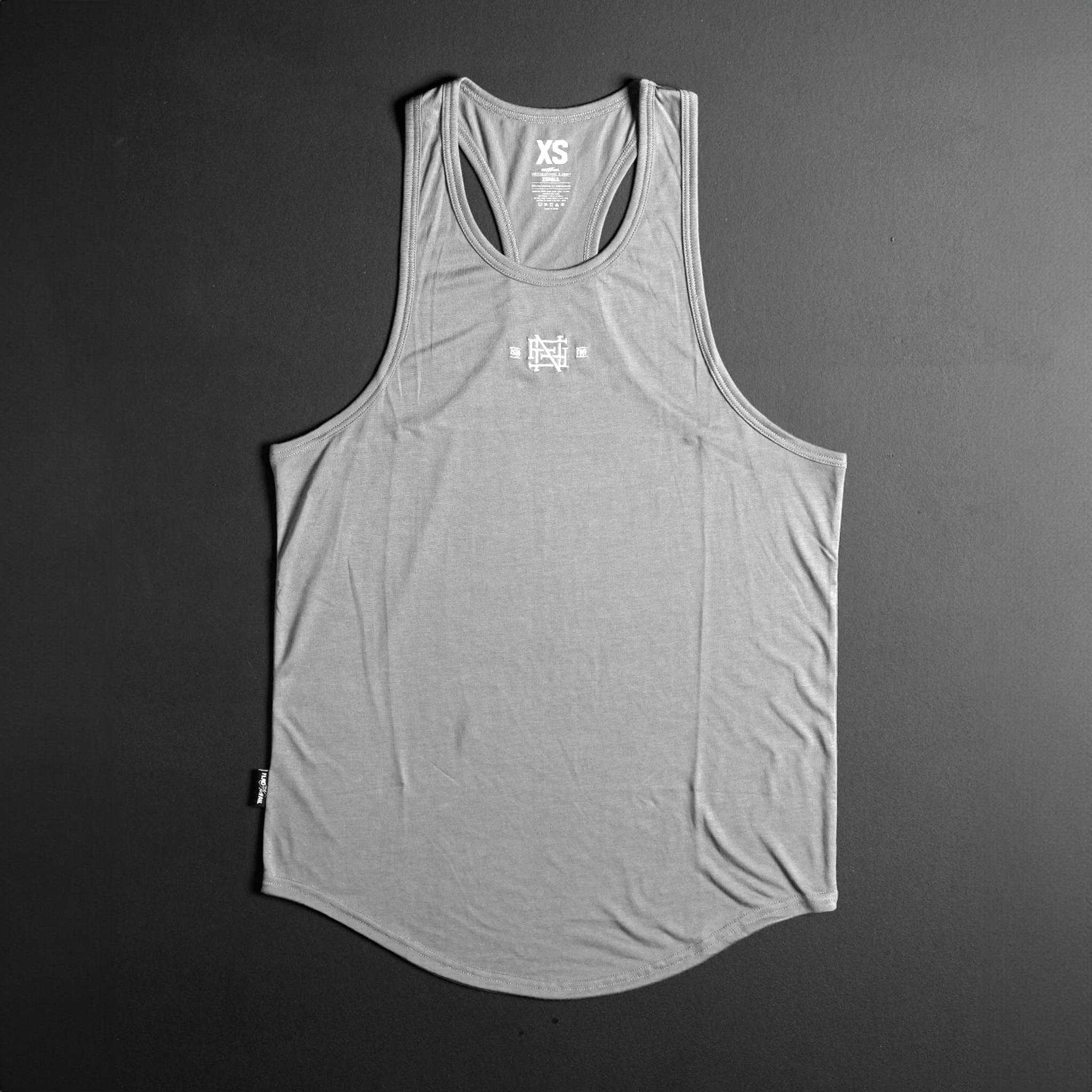 EMBRO Men's Performance Tank Top - Breathable Workout Shirt for Gym & Running - Lightweight & Moisture-Wicking - Grey Athletic Wear for Fitness & Training