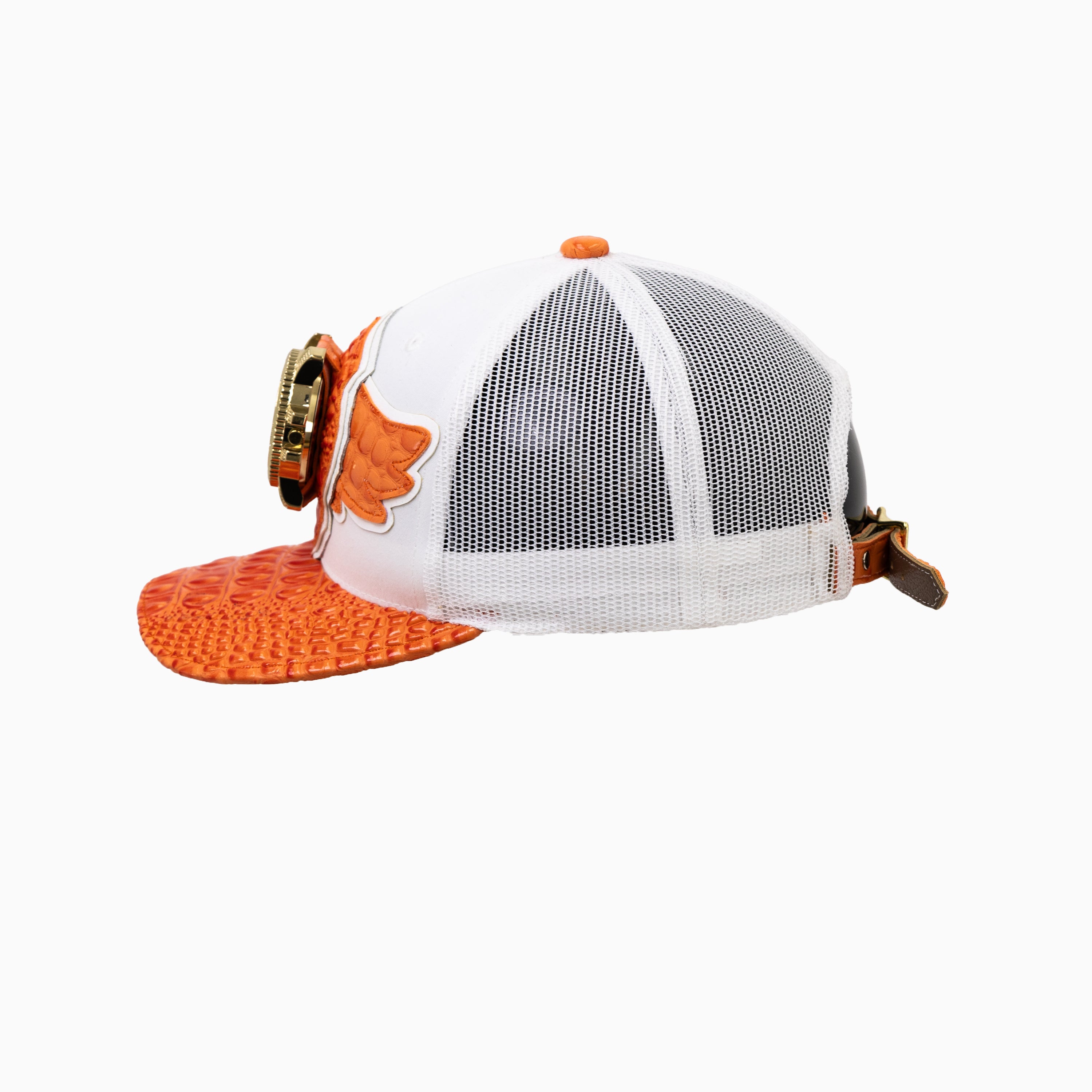 Breyer's Buck 50 Wool Trucker Hat with Leather Visor - Classic Wool Baseball Cap for Men & Women - Perfect for Outdoor Activities, Camping, and Casual Wear