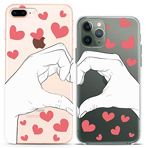 Couple Hand Hearts
