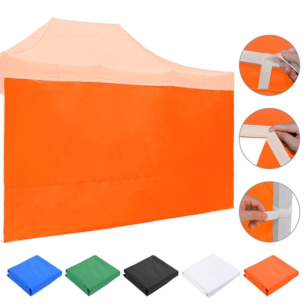 TheLAShop 15x7ft Canopy Sidewall Tent Walls - UV50+ Sun Protection, CPAI 84 Fire Resistant - Perfect for Outdoor Events, Camping, and Market Stalls
