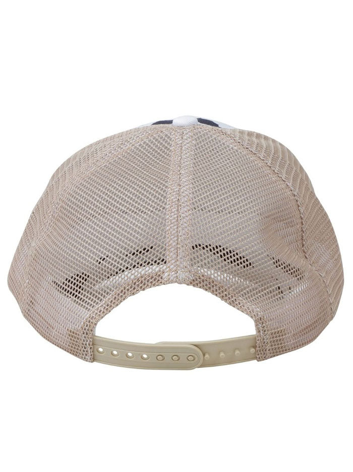 Myra Bag S 4850 Women's Mesh Back Cap - Breathable White Baseball Hat for Running, Hiking & Outdoor Activities