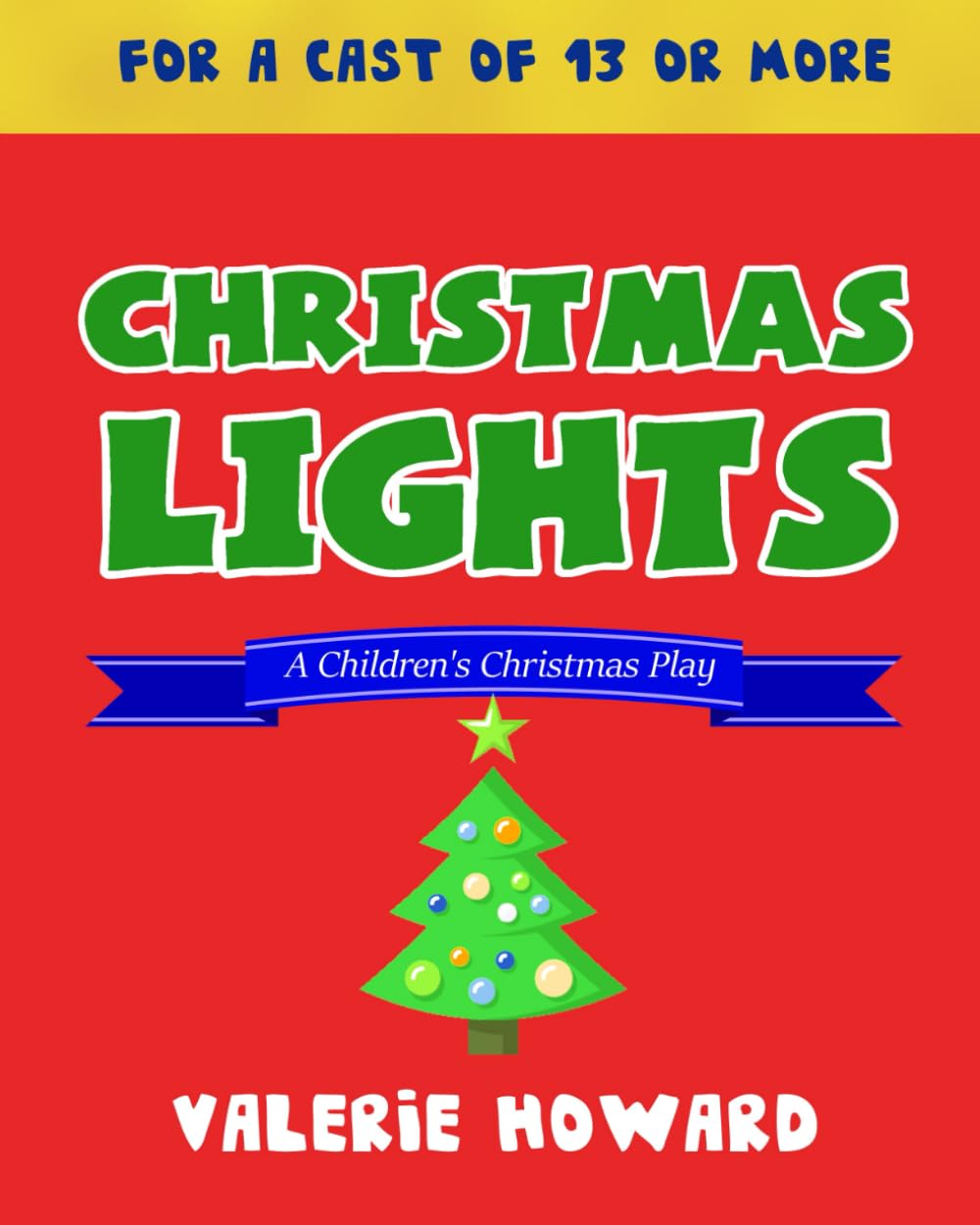 Christmas Lights for Small Church Plays - Decorative String Lights for Holiday Church Performances & Nativity Scenes