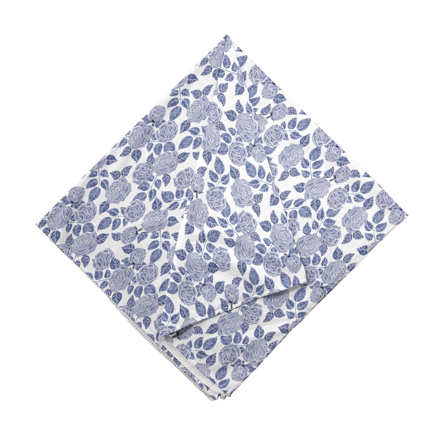 Ambesonne Rose Bandana - Monochrome Romantic Petals Unisex Head & Neck Scarf for Women & Men | Perfect for Outdoor Activities, Music Festivals & Fashion Accessories