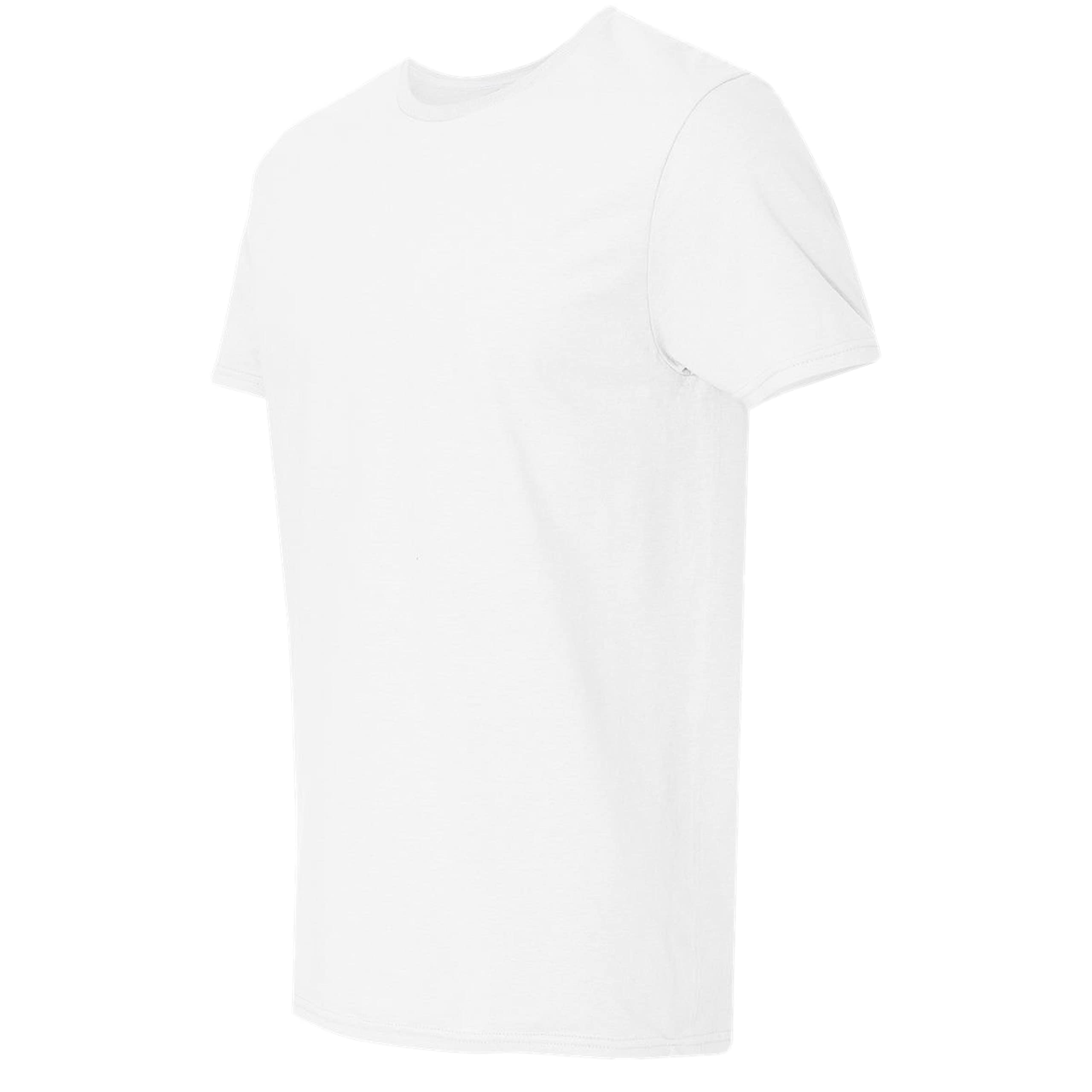 Fruit of the Loom Men's Soft Cotton Crew Neck T-Shirts 5-Pack - Comfortable Basic Tees for Casual Wear, Gym & Everyday Outfits