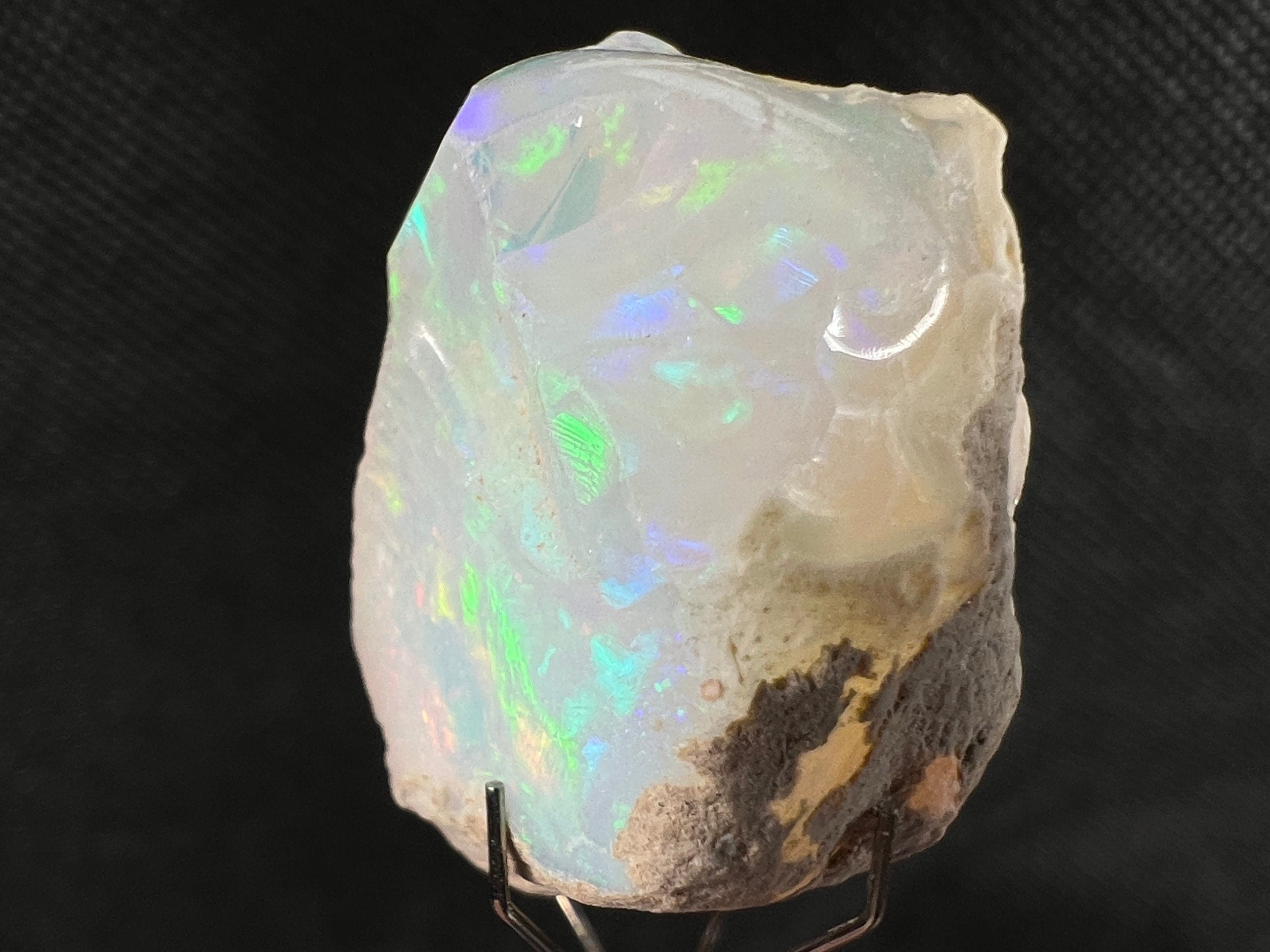 Premium 4A+ Welo Opal Raw Crystal - Natural Cutting Grade Opal, October Birthstone (50690) for Jewelry Making, Healing Crystals & Collectibles