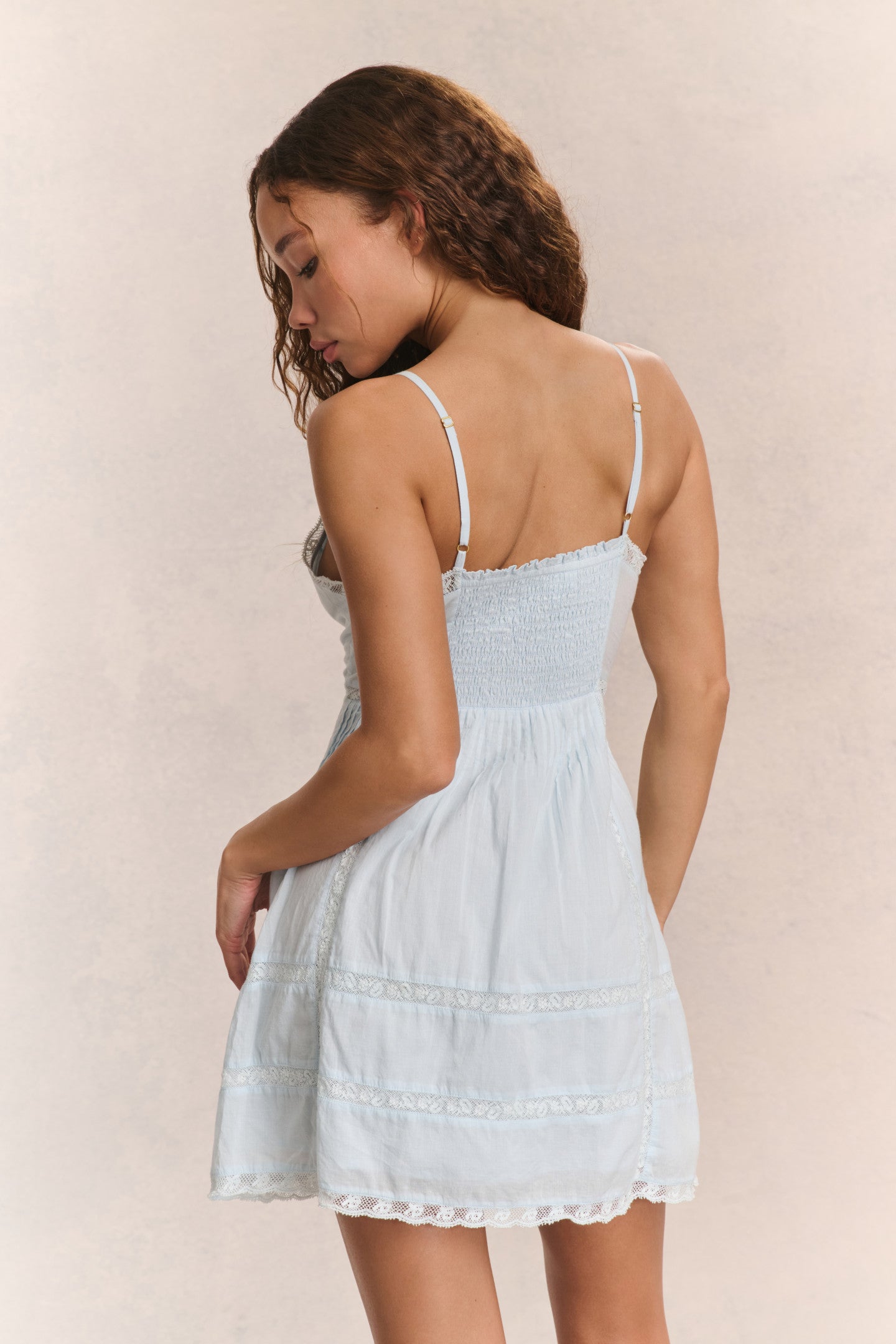 Docila Heritage Cotton Mini Dress - Soft & Breathable Summer Dress for Women, Casual & Boho Style, Perfect for Beach, Vacation, and Everyday Wear