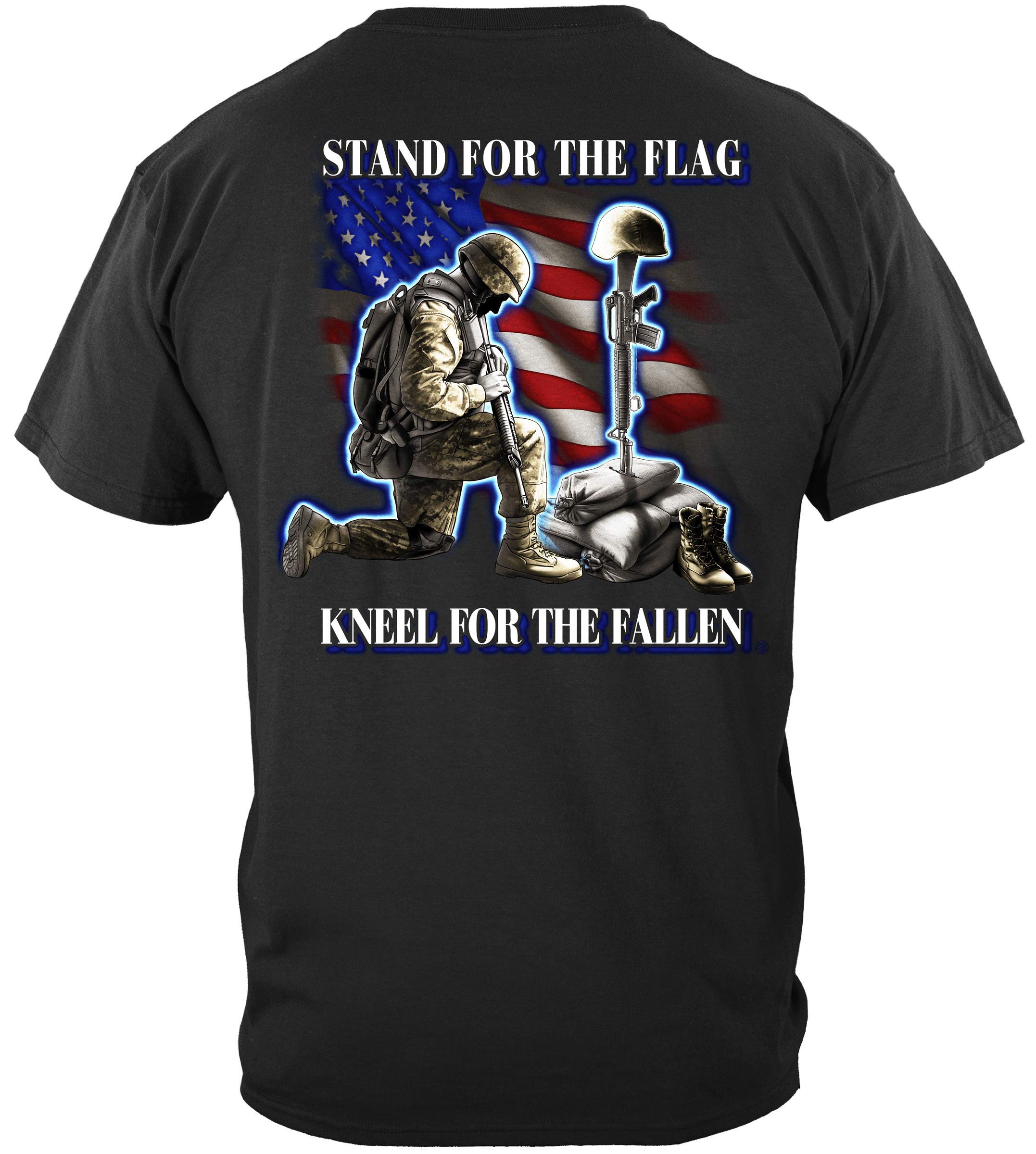 **USMC Marine Corps T-Shirt for Men - Premium Military Tee with Erazor Bits Design | Patriotic Army Shirt for Veterans & Active Duty | Casual Wear, Workout & Military Apparel (ADD61-MM2323L)**