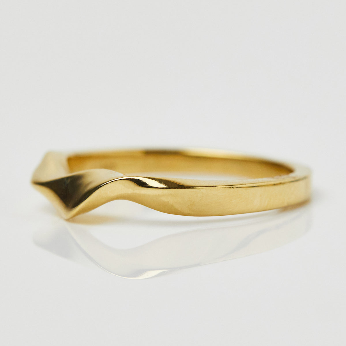 Elegant Midas Twist Ring for Women - 14K Gold Plated Fashion Jewelry - Perfect for Parties, Weddings & Everyday Wear