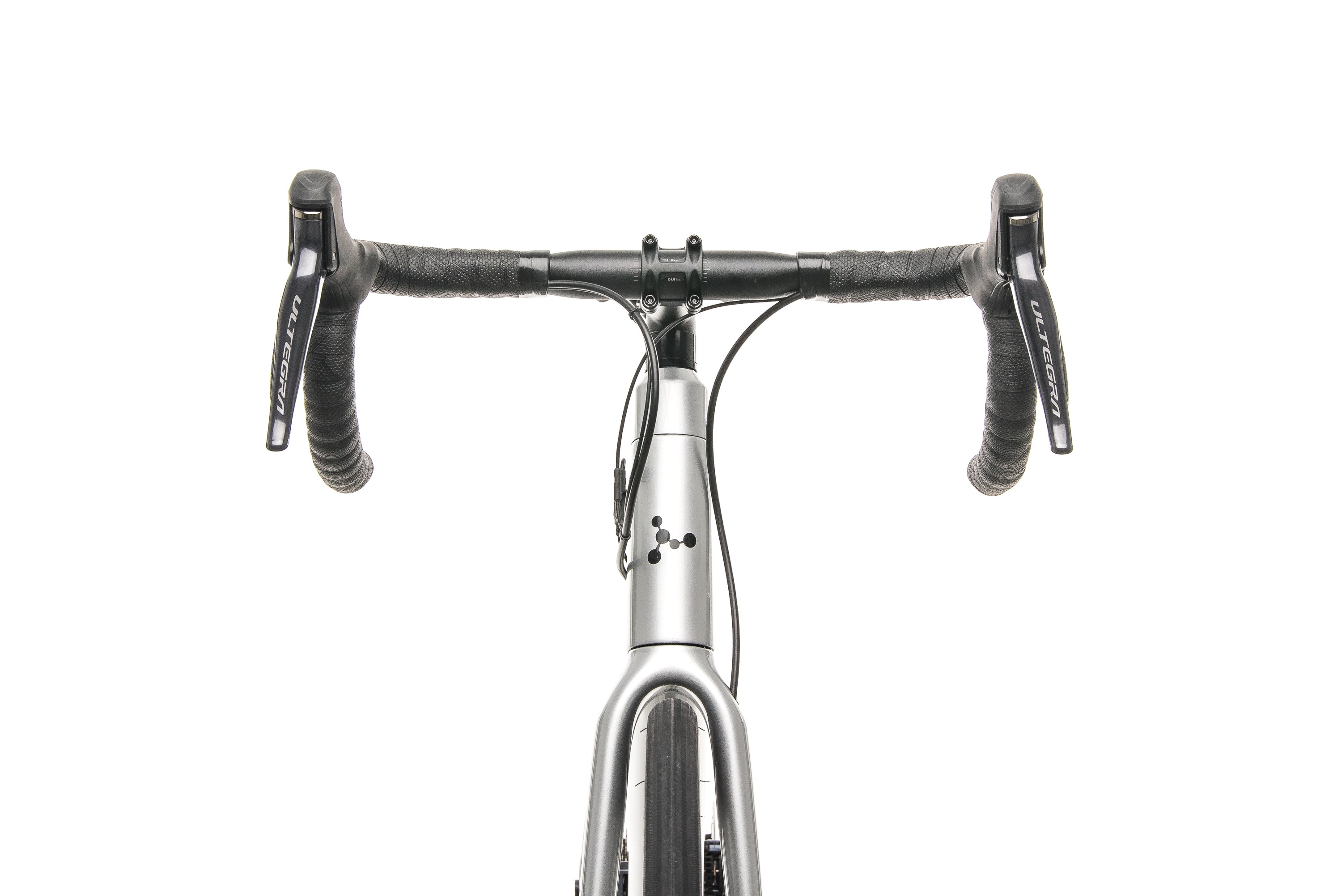 Argon 18 Krypton GF Disc Di2 Road Bike - Mercedes Benz Inspired Silver Finish - 47cm Medium Frame (2019 Model) | Perfect for Competitive Racing & Long-Distance Cycling