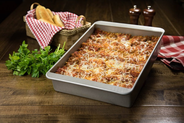 14X10 Lasagna Pan - Heavy Duty Nonstick Baking Dish for Oven, Perfect for Lasagna, Casseroles & Roasts - Ideal for Family Dinners & Holiday Cooking