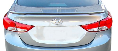 Brand Factory Style Lip Spoiler for Hyundai Elantra - Custom Painted to Match OEM Paint Code #522 JR | Perfect for Car Upgrades & Street Style Enhancement