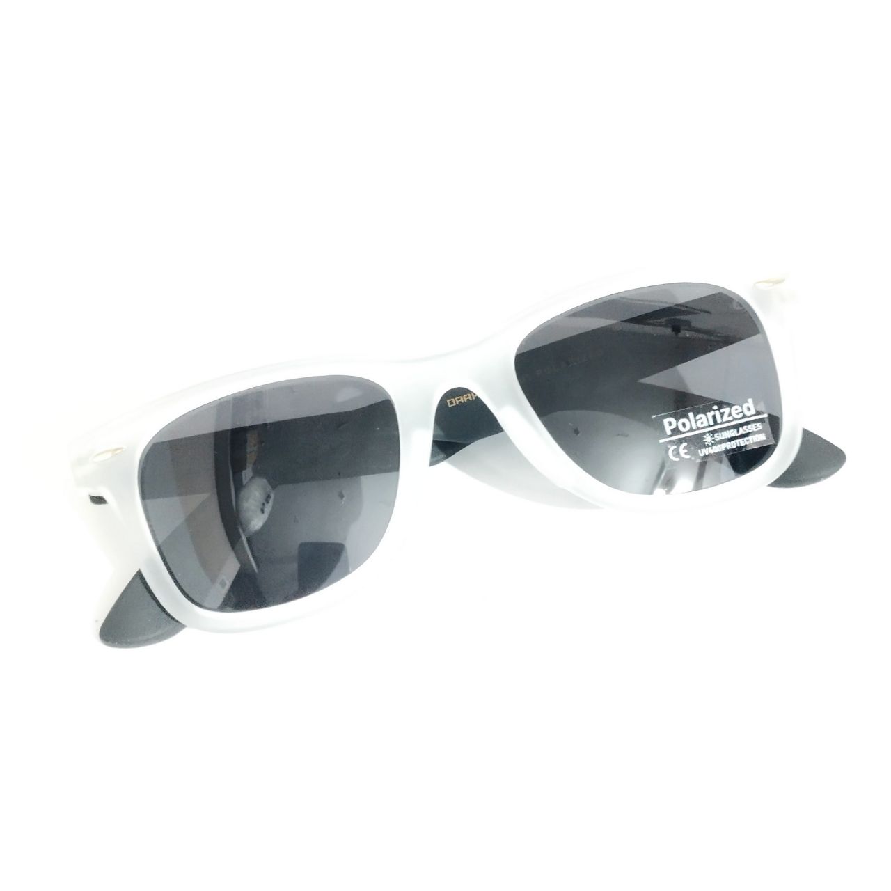 Phoenix Matte White Polarized Sunglasses for Men & Women - UV Protection, Anti-Glare, Lightweight - Perfect for Driving, Running, Outdoor Sports & Beach Vacations