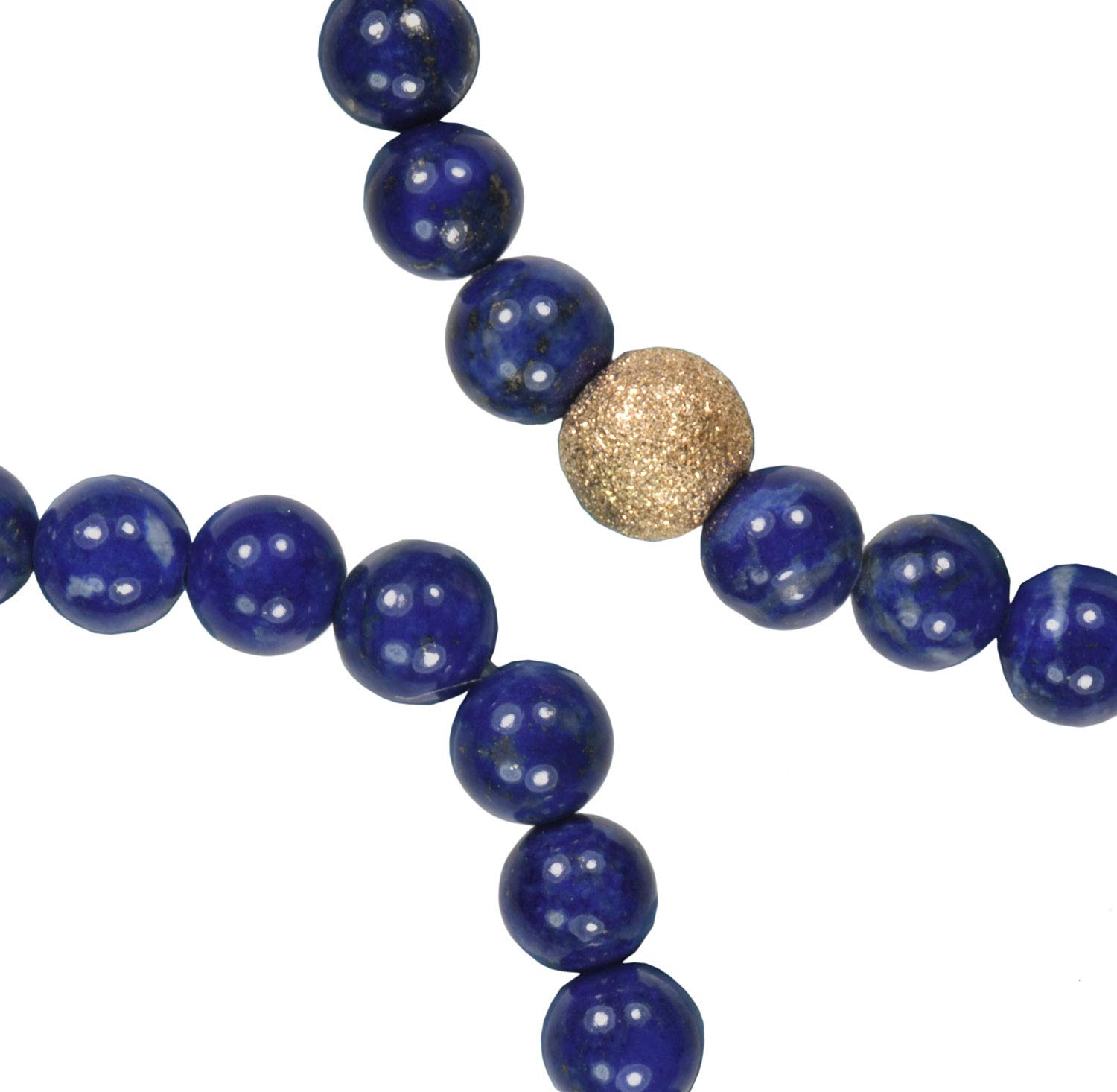 uGems Stretch Bracelets for Women - Genuine Gemstone Beaded Elastic Bracelets for Yoga, Meditation & Boho Fashion
