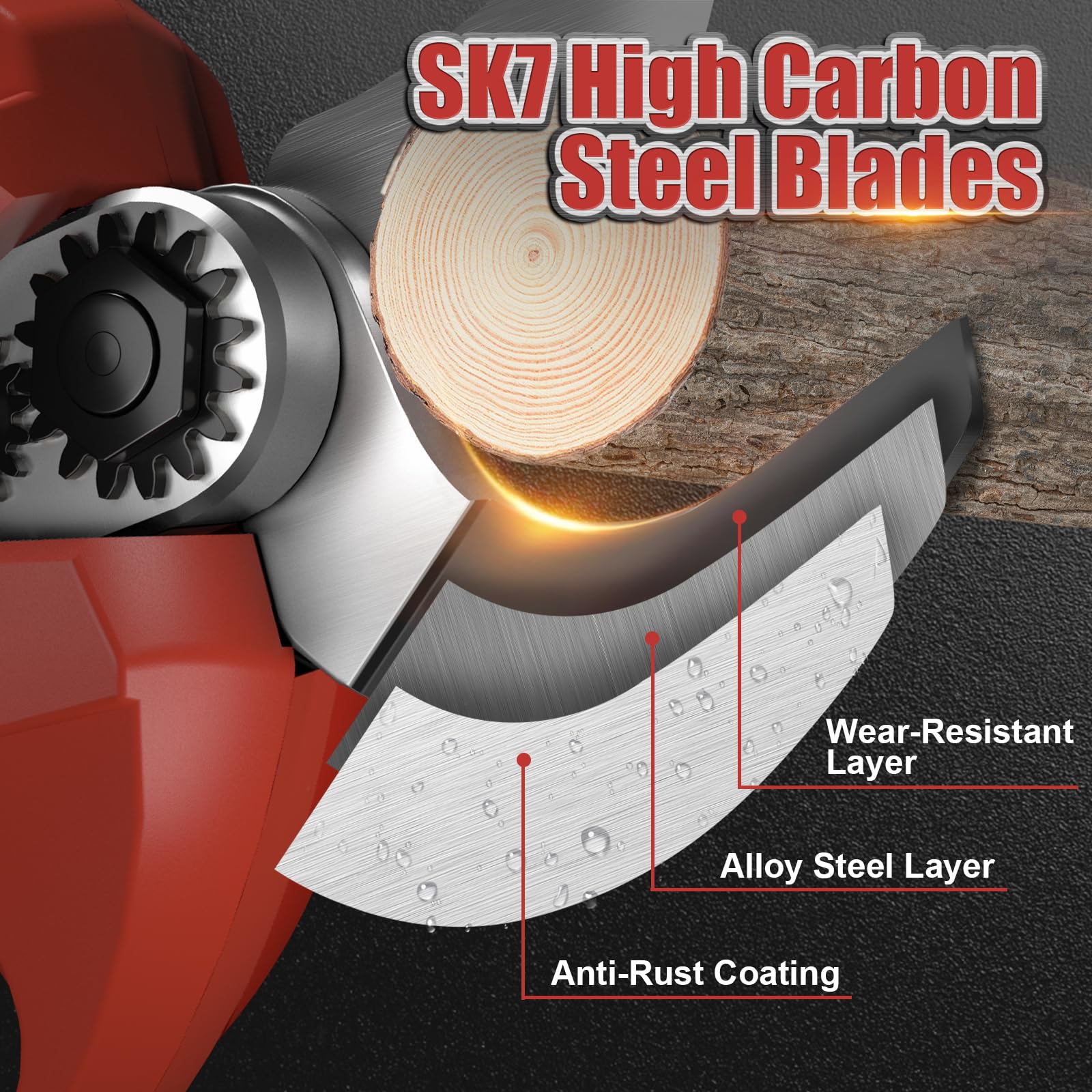 Cordless Electric Pruning Shears 1.96