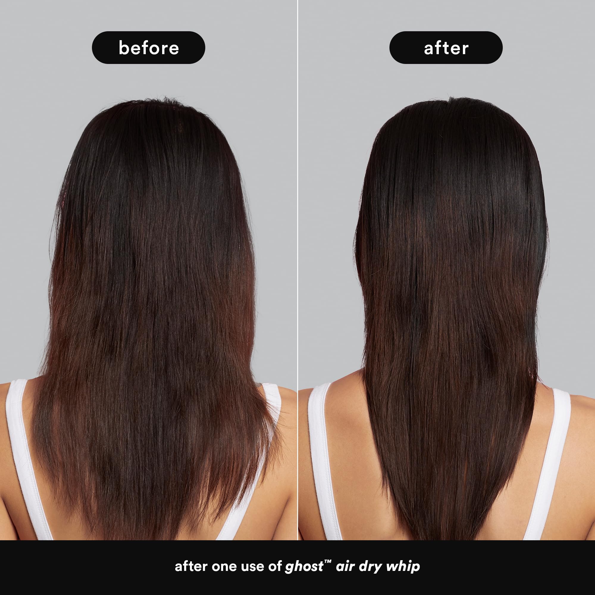 VERB Ghost Air Dry Whip - Lightweight Styling Foam for Frizz-Free Hair | Perfect for Air Drying & Natural Hairstyles