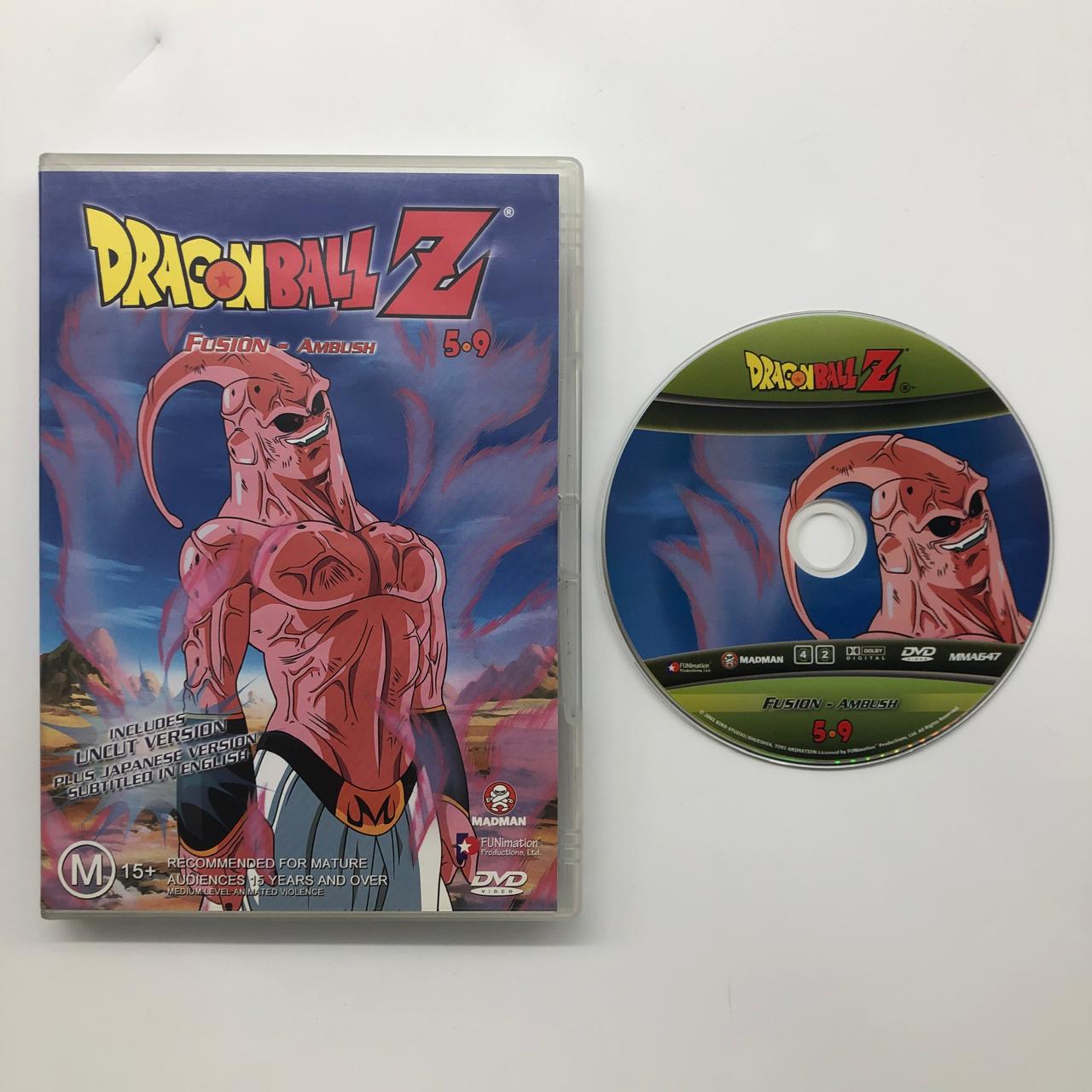 Dragon Ball Z Fusion Ambush 5.9 Region 4 DVD - Anime Action Movie for DBZ Fans | Perfect for Home Entertainment & Anime Collections