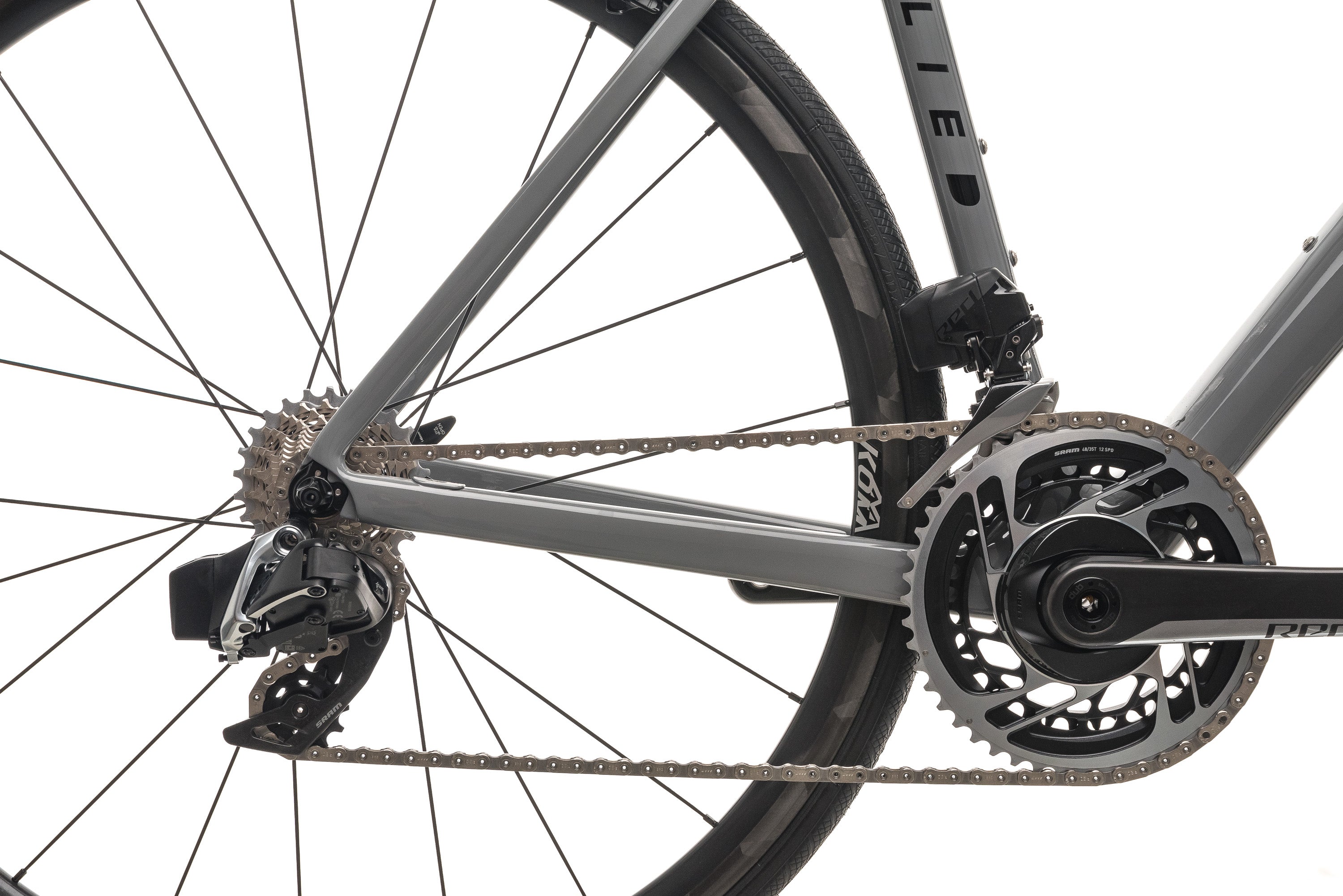 Allied Alfa SRAM Red AXS Road Bike - 49cm Carbon Frame, Wireless Shifting, Lightweight & Fast - Perfect for Racing, Endurance Rides & Road Cycling Adventures