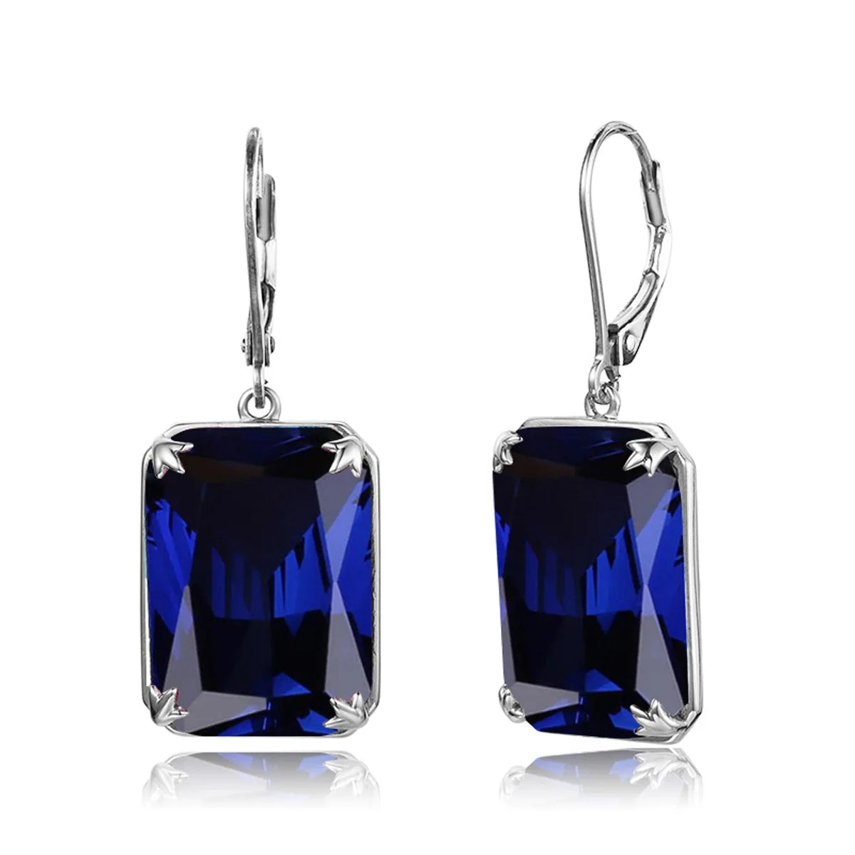 Sapphire Earring Silver