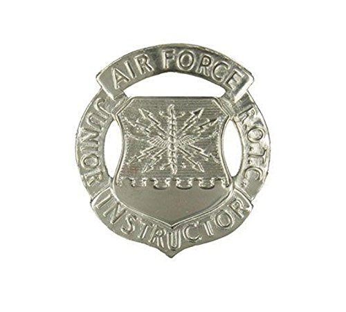 Air Force ROTC Instructor Badge - Official Military Insignia for JROTC Training & Uniform Accessories | Perfect for Cadet Recognition, Uniform Display & Military Collectors