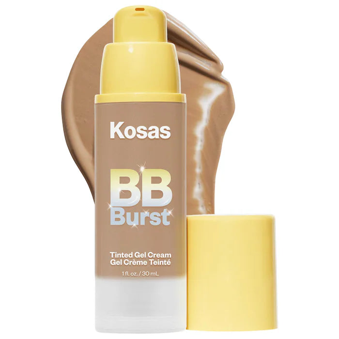 Kosas BB Burst™ Hydrating Tinted BB Cream with Copper Peptides - Lightweight, Buildable Coverage for Daily Wear & Flawless Skin | Perfect for Work, Date Night & Travel