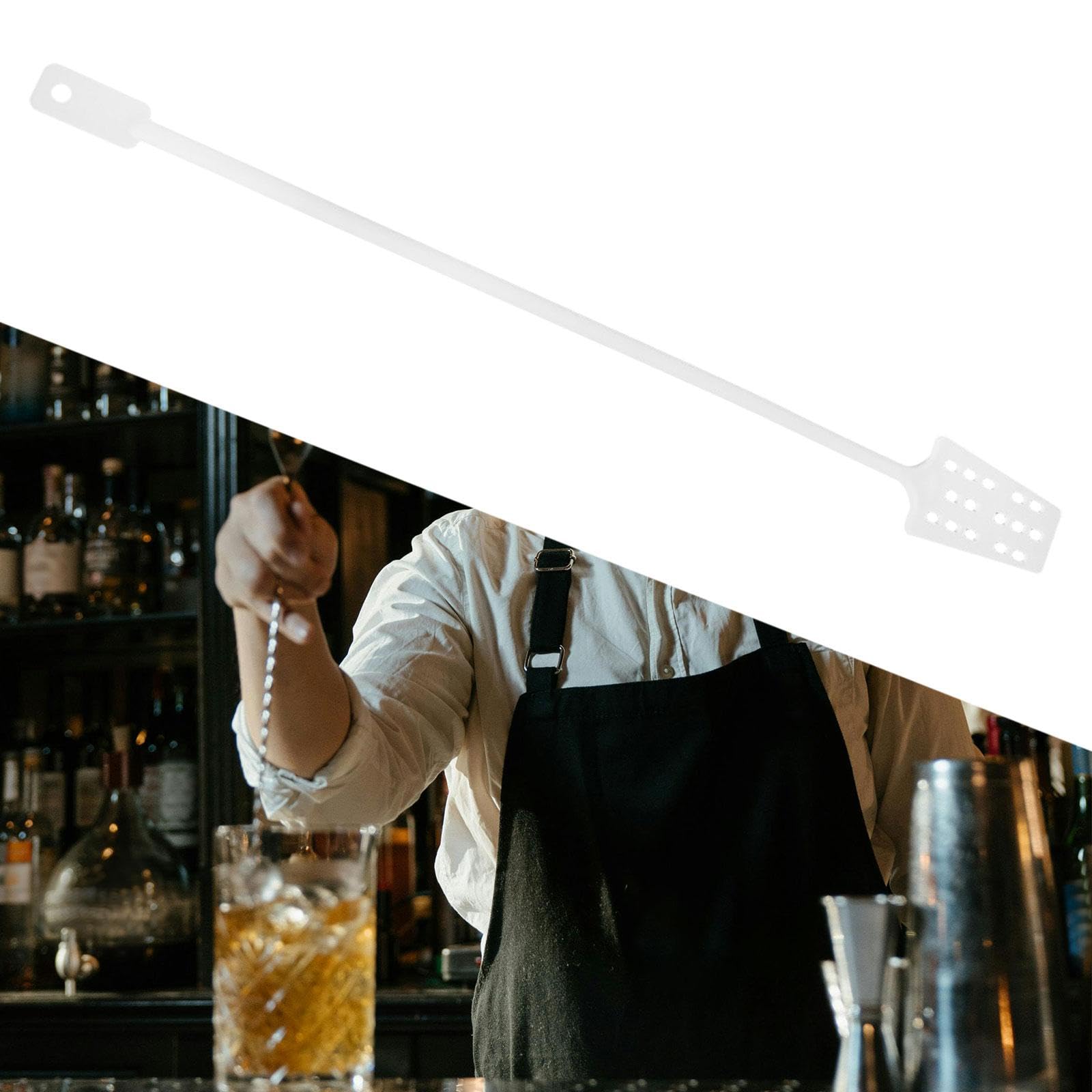 Stainless Steel Mash Paddle - Home Brewing Beer Stirring Tool for Fermenting & Mixing - Perfect for Homebrewers & Kitchen Use