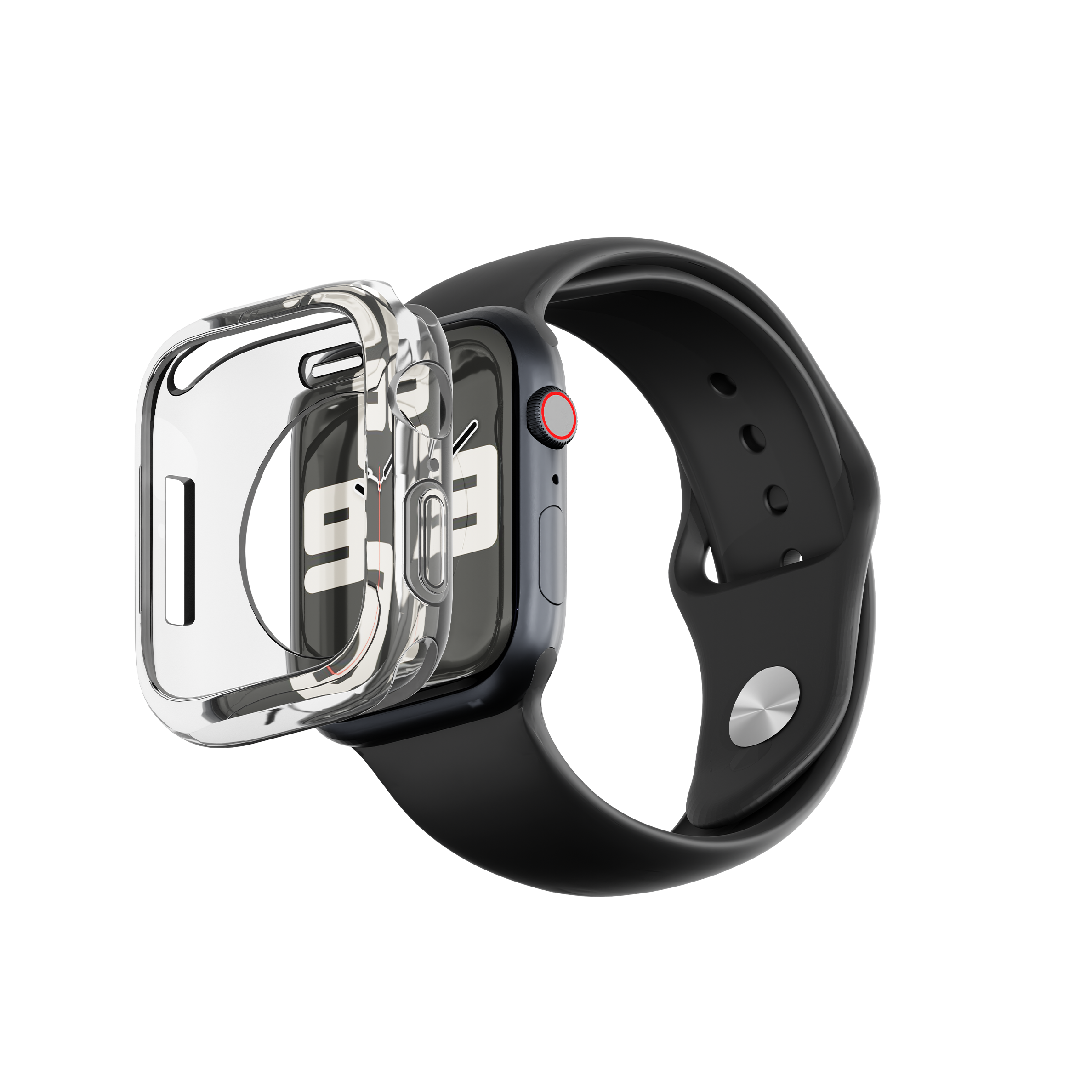 AEROFLEX Protective Case for Apple Watch Series 7/8/9 45mm - Durable & Slim Design for Workouts, Swimming & Everyday Use