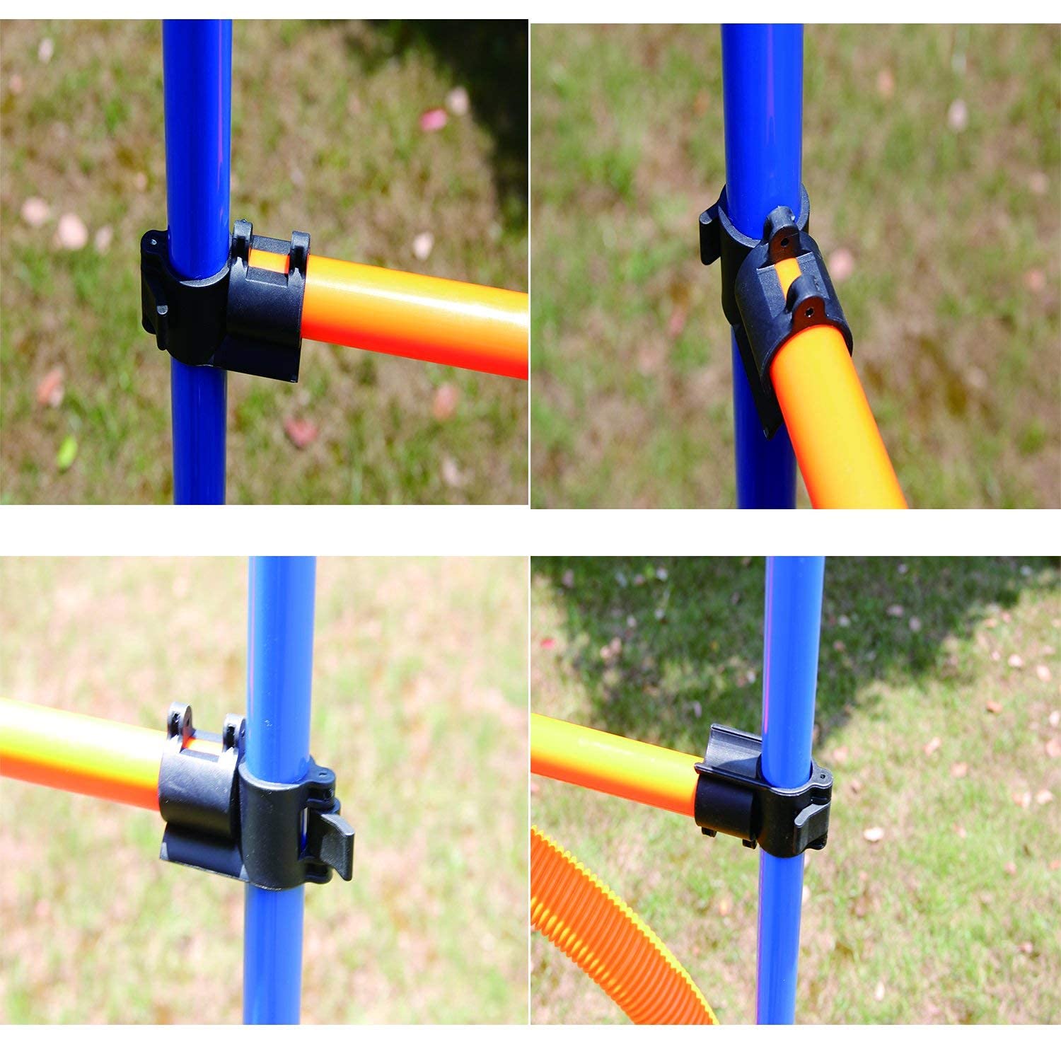 PAWISE Adjustable Height Dog Agility Training Jump Ring - Outdoor Exercise Equipment for Dogs - Perfect for Backyard Training, Agility Courses & Pet Fitness