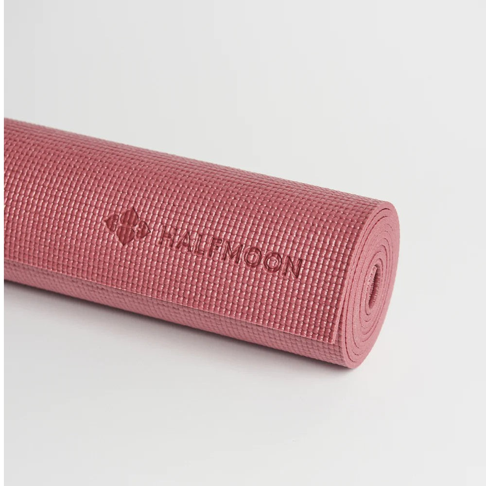 Essential Yoga Mat for Home & Studio - Non-Slip Half Moon Exercise Mat for Pilates, Meditation & Fitness - Perfect for Yoga Beginners & Professionals