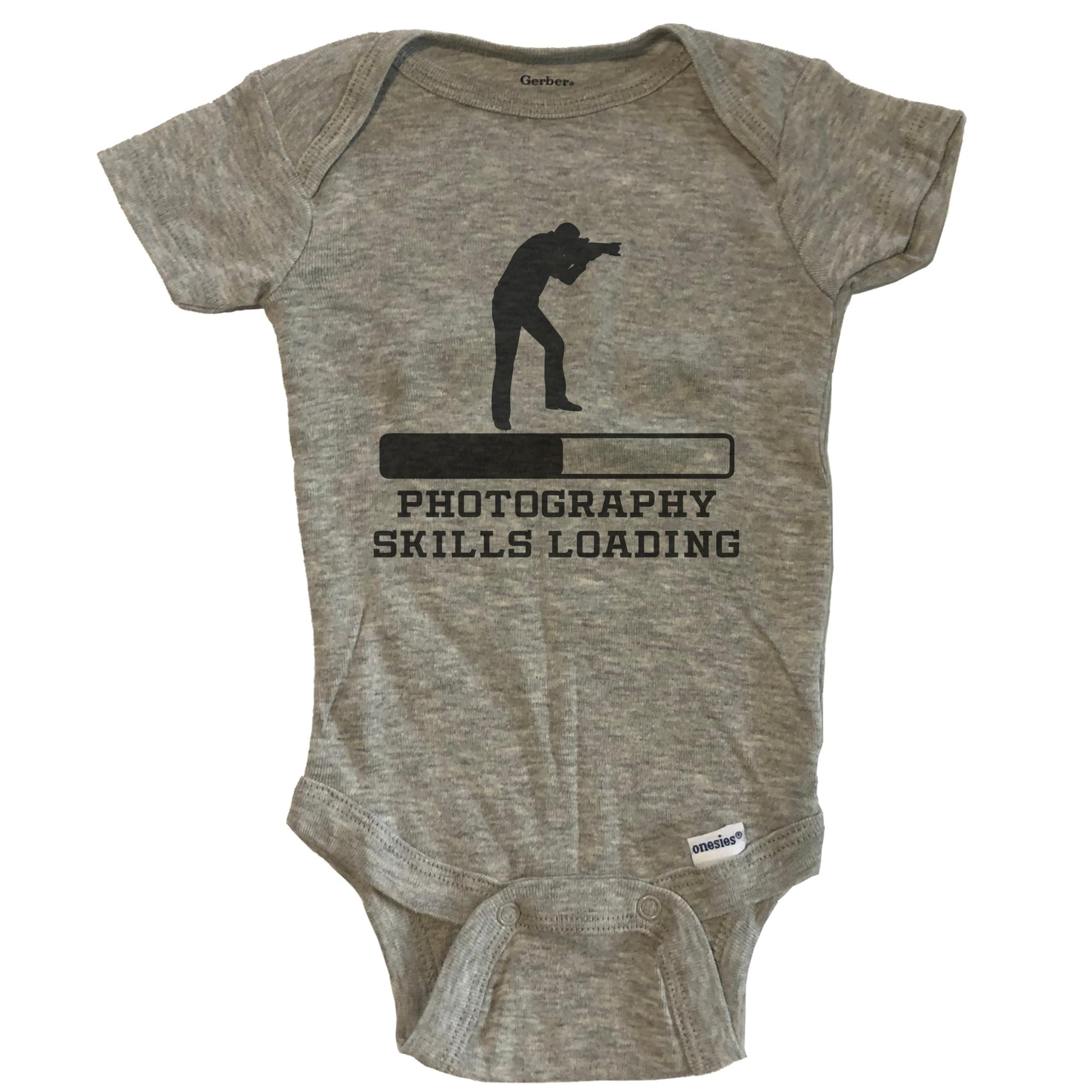 Funny Photographer Humor Baby Bodysuit - 100% Cotton Cute Photography-Themed Onesie for Newborns & Infants - Perfect Gift for Photographer Parents & Baby Photo Shoots