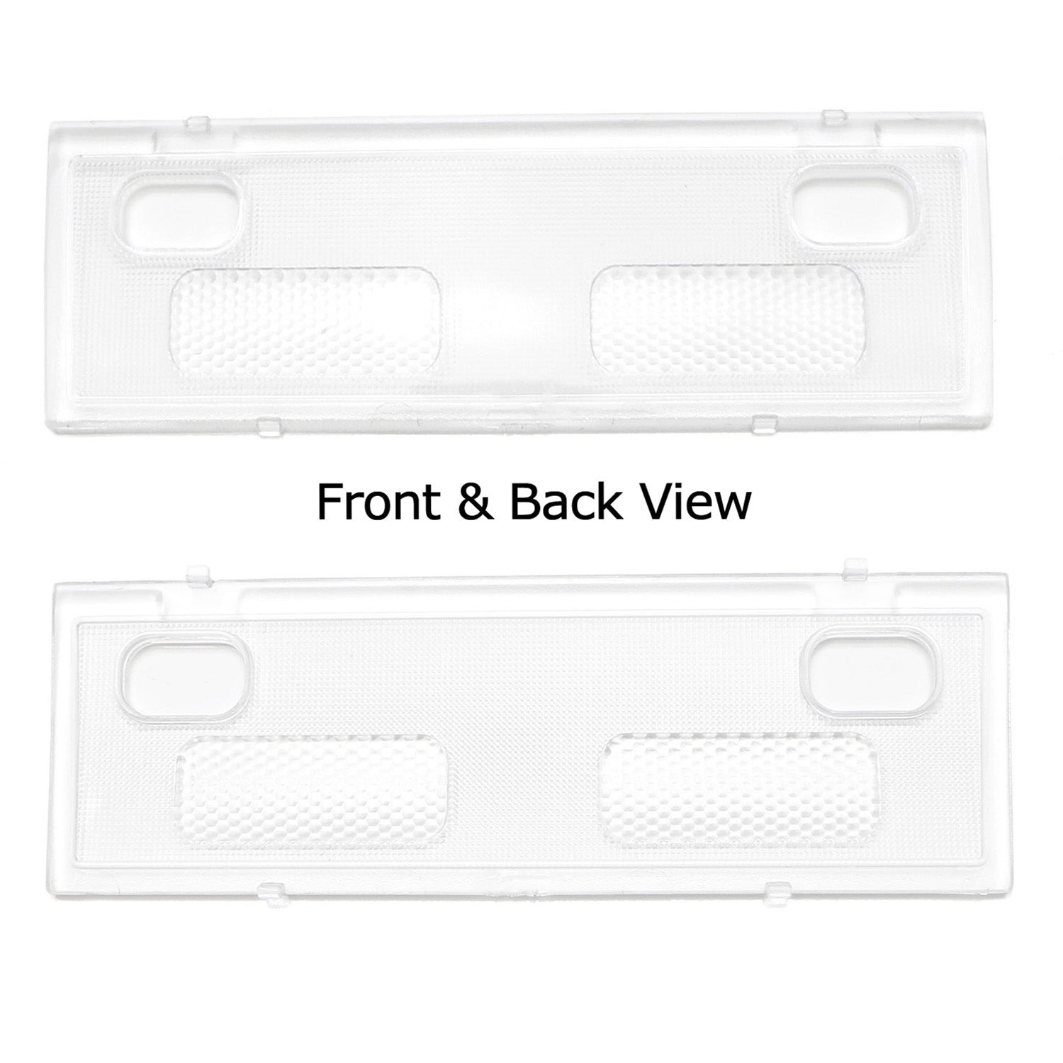 Replacement Front Map & Dome Light Cover Lens for Chevy Tahoe Suburban Silverado Avalanche - Durable Interior Car Accessory for Enhanced Visibility at Night Driving