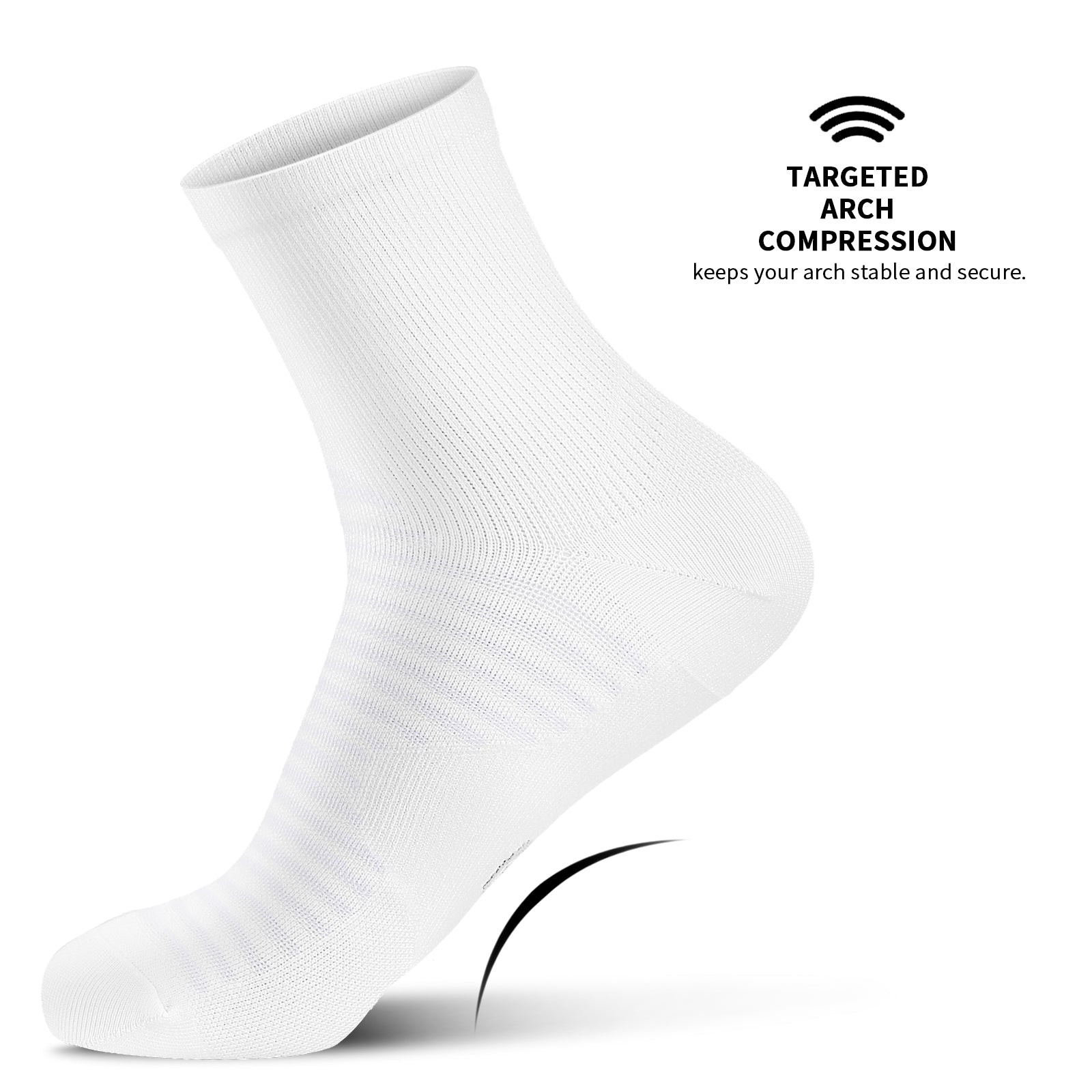 GECKOMAN x PAPLUS Athletic Quarter Socks - 2 Pairs Pack - Breathable Sports Socks for Running, Gym & Casual Wear
