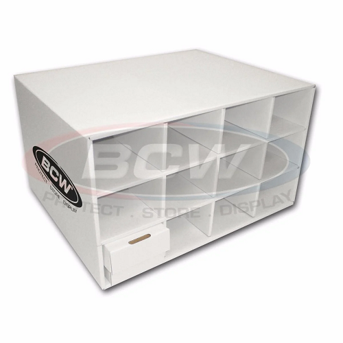 BCW Trading Card Storage Box - Premium Cardboard Protector for Collectible Cards | Perfect for Sports, Gaming & Trading Card Storage & Organization