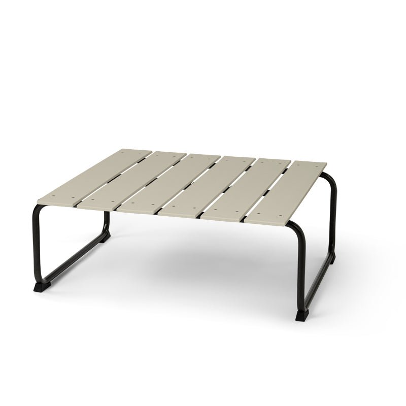 Mater Ocean Lounge Table - Modern Outdoor Coffee Table for Patio, Poolside & Beach - Waterproof & Durable Acacia Wood Design