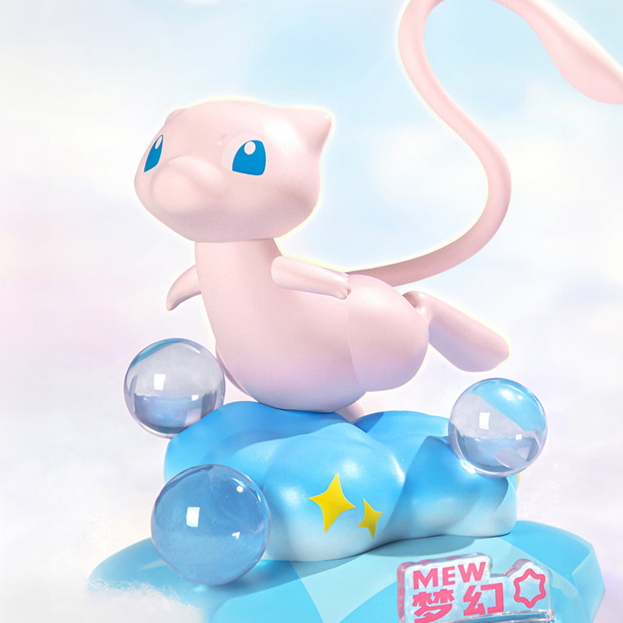 Pokemon Mew Prime Figure Mini - Collectible Action Figure for Kids & Adults - Perfect for Display, Gifts, and Pokemon Battles