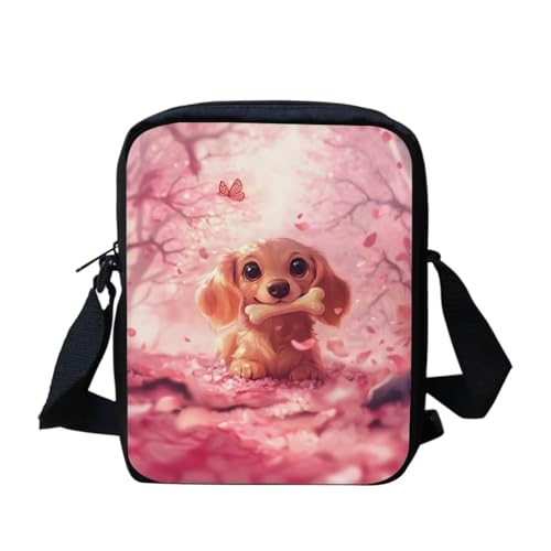 Dachshund Dog Cherry Blossom