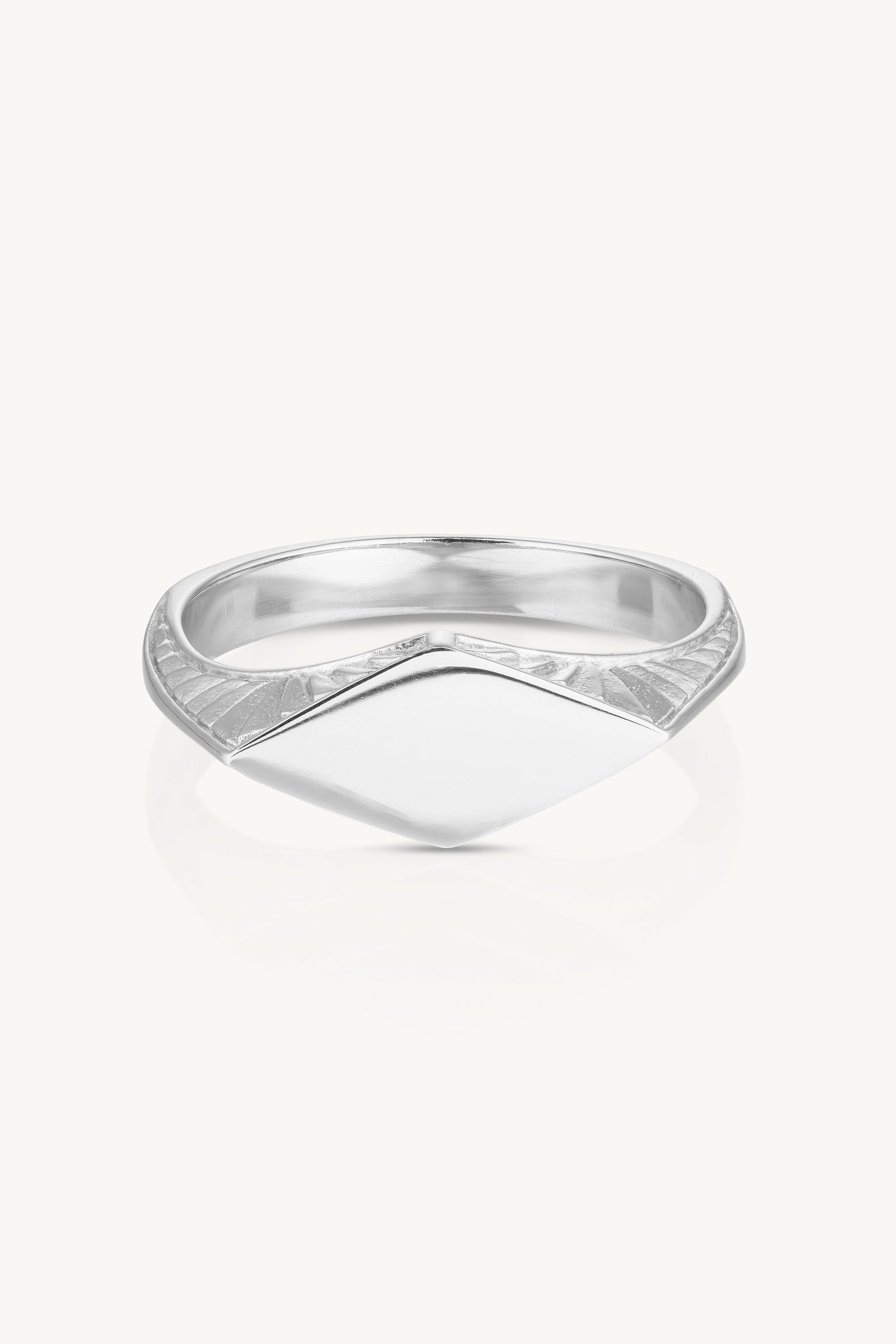 Ezra Silver Ring for Women - Elegant Sterling Silver Band Ring, Perfect for Everyday Wear, Gifts & Special Occasions
