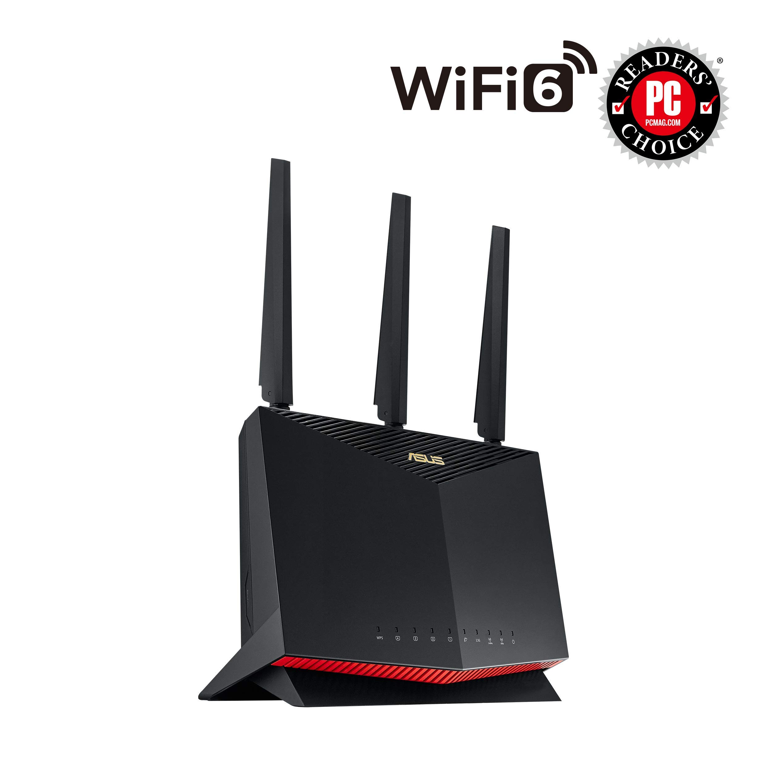 ASUS RT-AX86U AX5700 Dual-Band WiFi 6 Gaming Router - Renewed - High-Speed Wireless Internet for Gaming, Streaming & Home Office