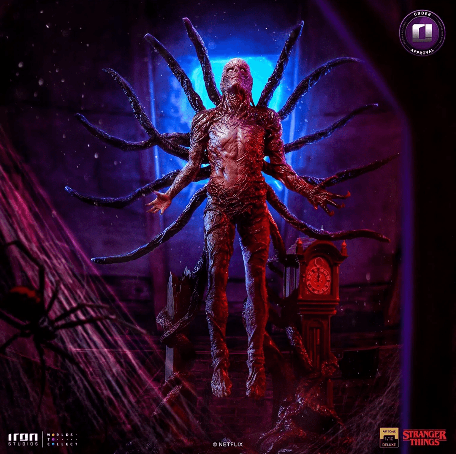 Iron Studios Stranger Things Vecna Art Scale 1/10 Statue - Premium Collectible Figure for Fans & Home Decor