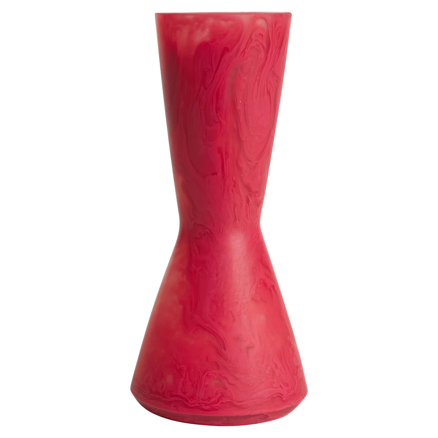 Elessi Vase - Elegant Raspberry Color Home Decor for Living Room, Dining Table & Wedding Centerpieces
