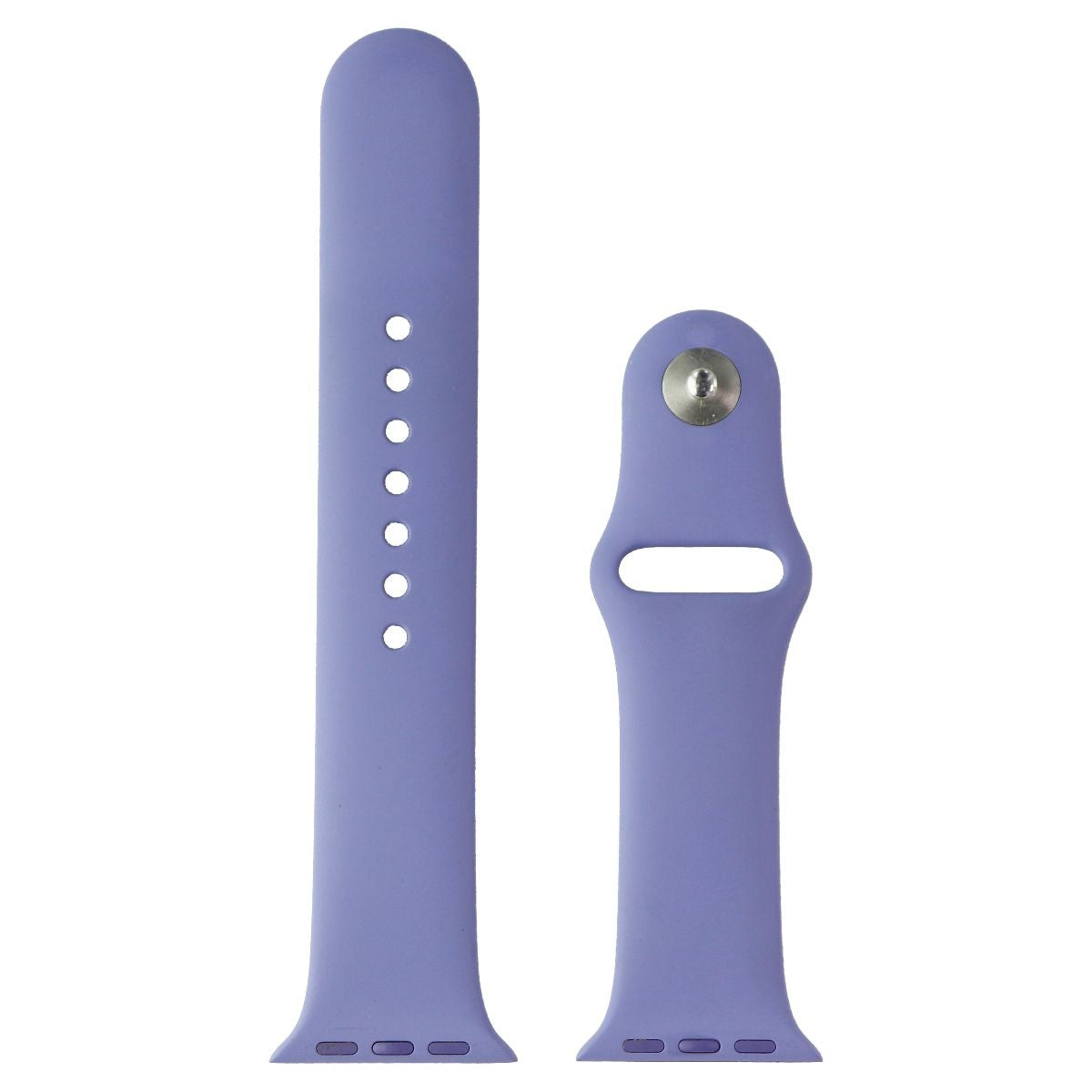Apple Watch 38/40/41mm Sport Band - English Lavender (S/M) | Soft Silicone Strap for Fitness, Running & Everyday Wear | Compatible with Apple Watch Series 1-9 & SE