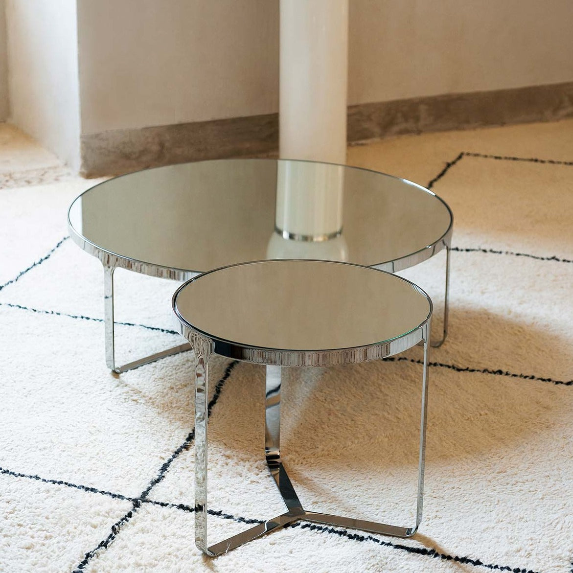Modern Round Coffee Table with Metal Cage Base - Stylish Living Room Centerpiece for Home Decor & Small Space Furniture