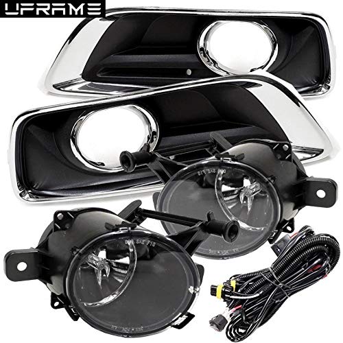 2013-2016 Chevrolet Malibu Fog Light Kit - Complete Set with Bezels, Wiring Harness, Switch & Halogen Bulbs | Fits LS/LT/LTZ/ECO/Hybrid Models | Perfect for Night Driving & Enhanced Visibility